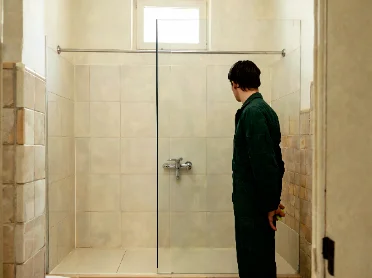 Après travaux : douche à l’italienne à Margny-lès-Compiègne